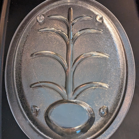 Vintage Inland Glass MCM Serving Platter. - Picture 5 of 5